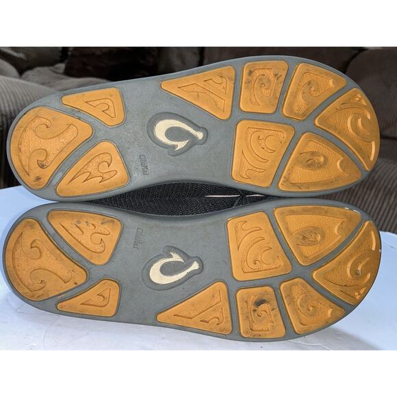 Olukai Nohea Mesh Loafer‎ Men US 12 Charcoal Slip On Shoe Classic Casual - Picture 5 of 9